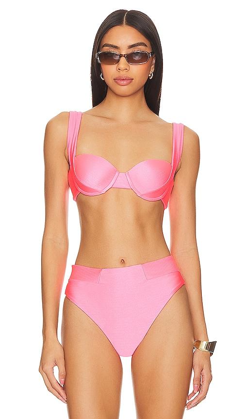 lovers and friends karina top in pink.
