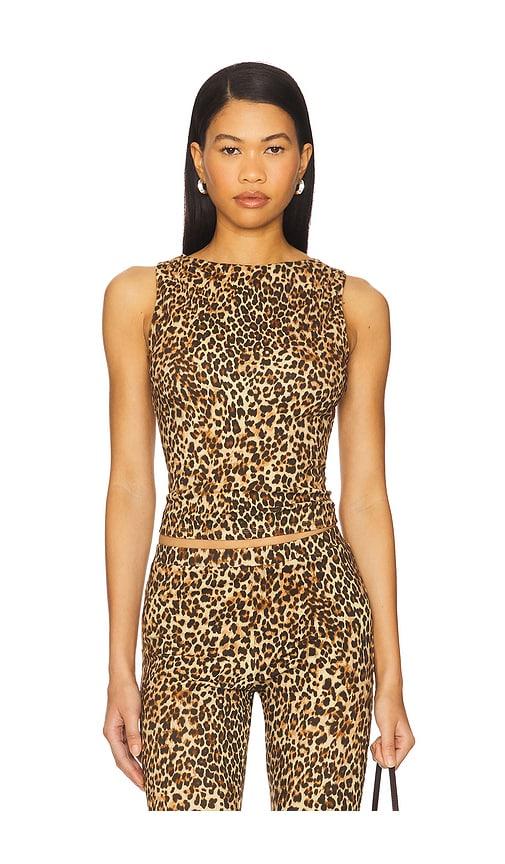 lovers and friends lainey top in tan.