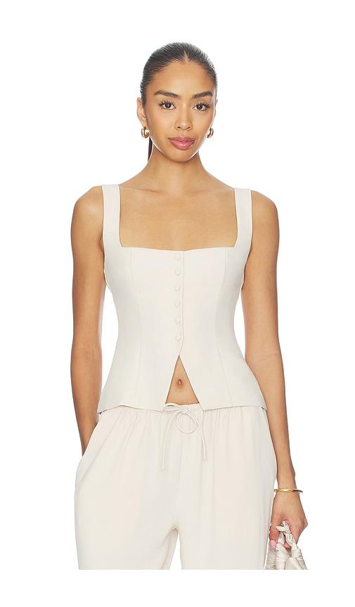 lovers and friends lilith top in neutral.