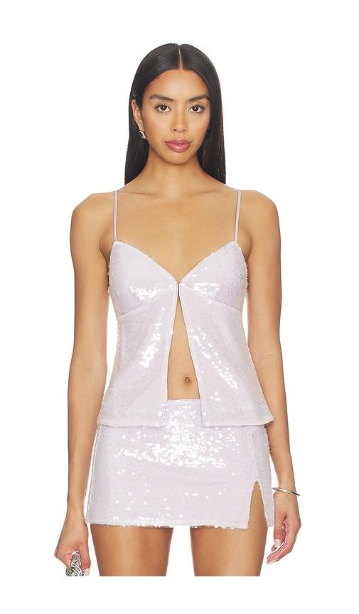 lovers and friends lola top in purple.