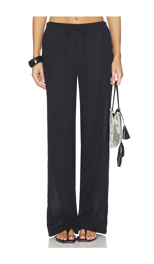 lovers and friends lucca pant in black.