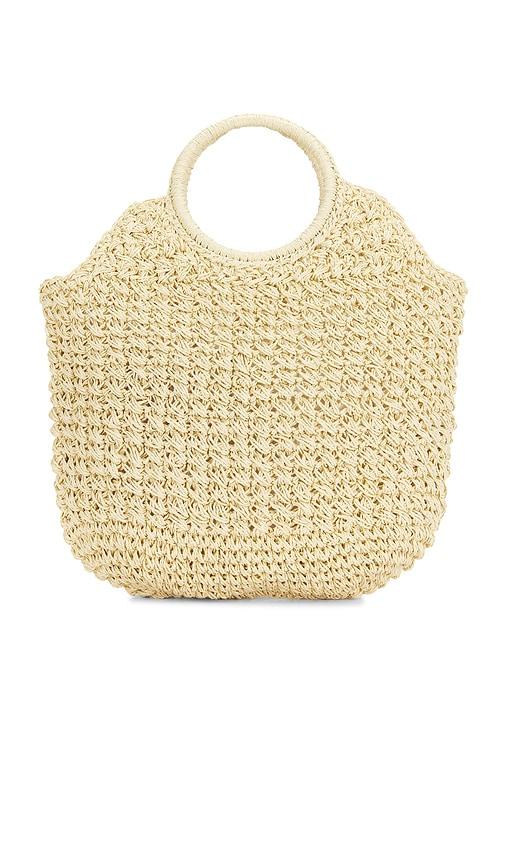 lovers and friends mahlia handbag in neutral.