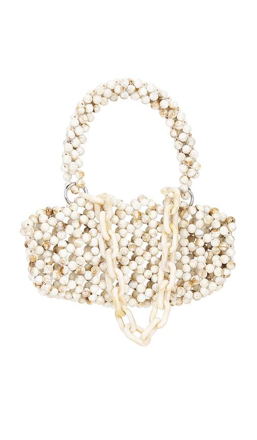 lovers and friends marea handbag in nude.