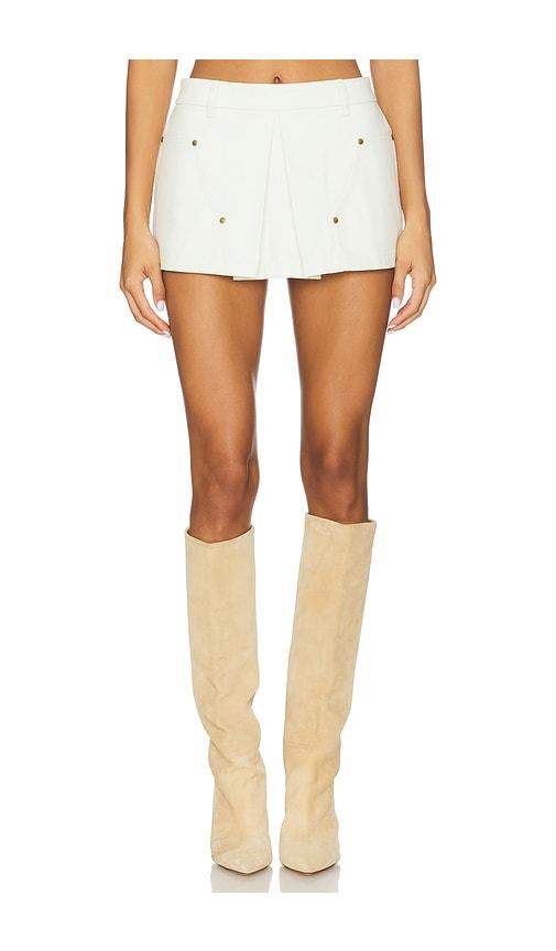 lovers and friends micah skort in cream.