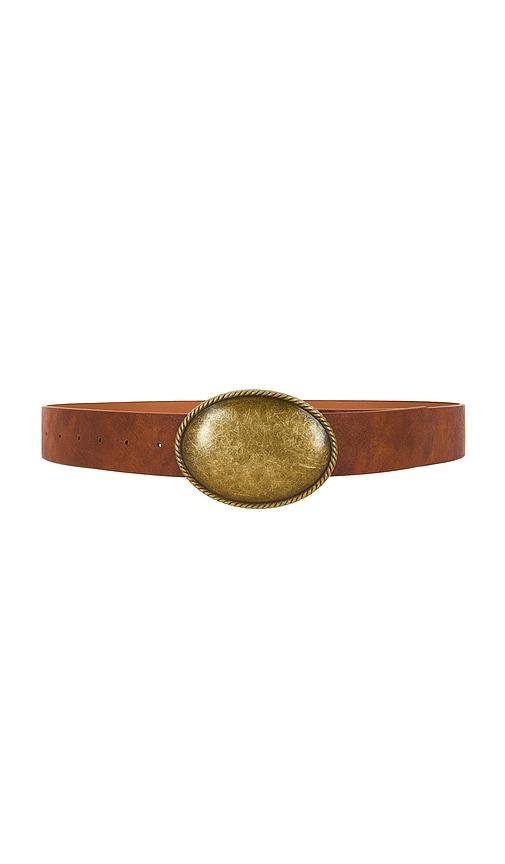 lovers and friends nola belt in brown.