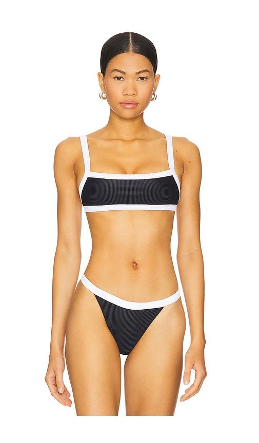 lovers and friends nylah top in black.