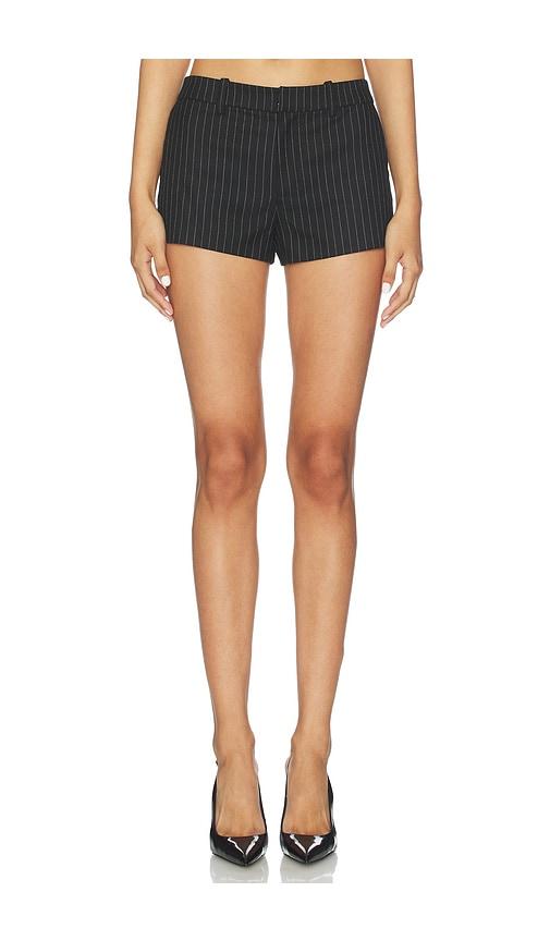lovers and friends peyton shorts in black.