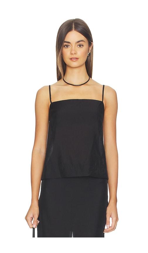 lovers and friends rachel top in black.