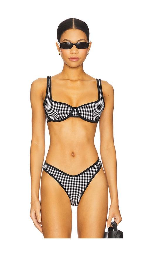 lovers and friends rae top in black.