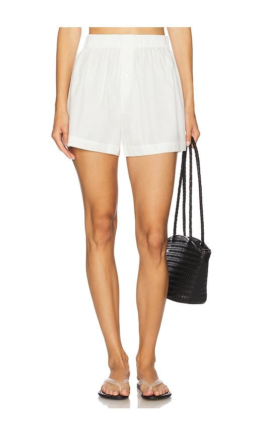 lovers and friends rosemaria boxer short in white.