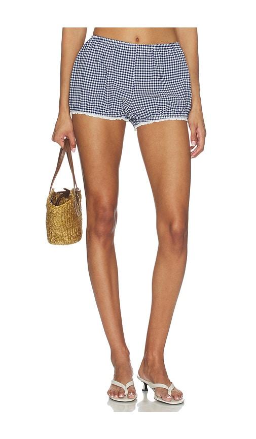 lovers and friends ruby short in navy,white.