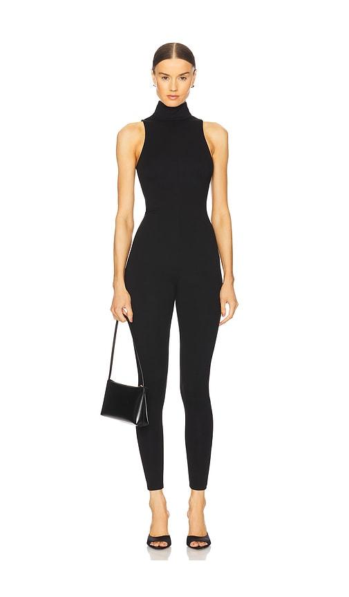 lovers and friends ryann jumpsuit in black.
