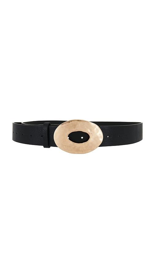 lovers and friends seline belt in black.