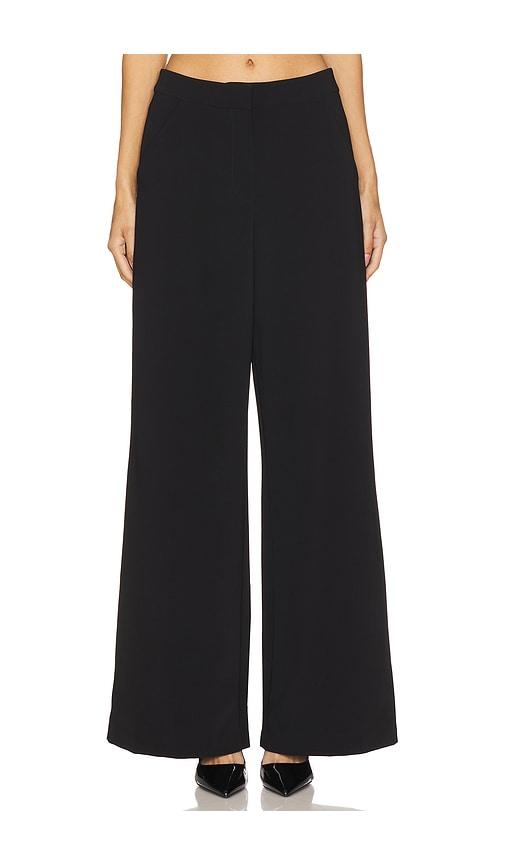 lovers and friends susie pant in black.