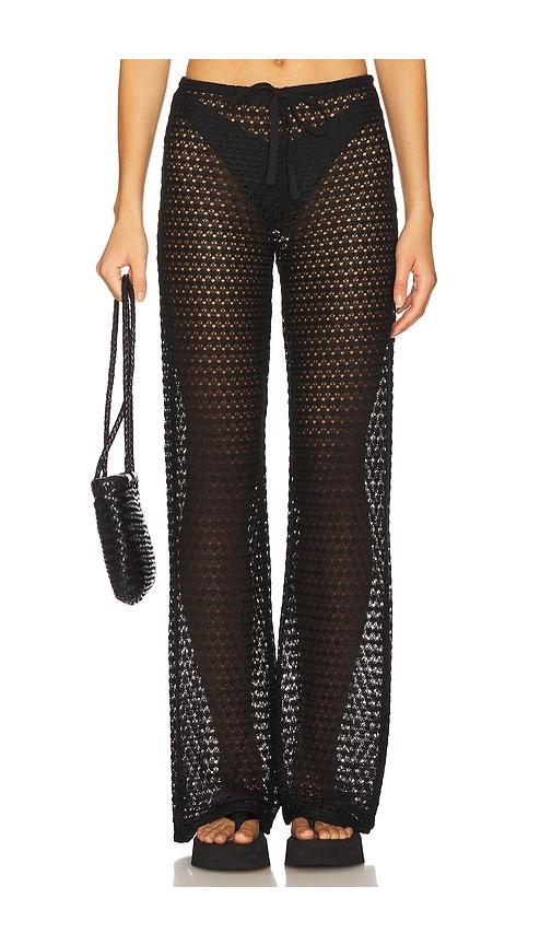 lovers and friends tanya pant in black.