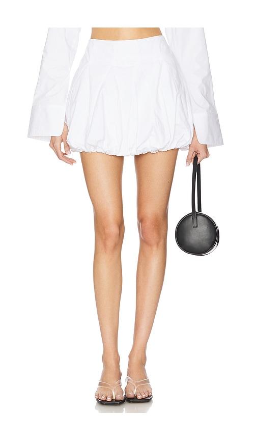 lovers and friends valerie skirt in white.