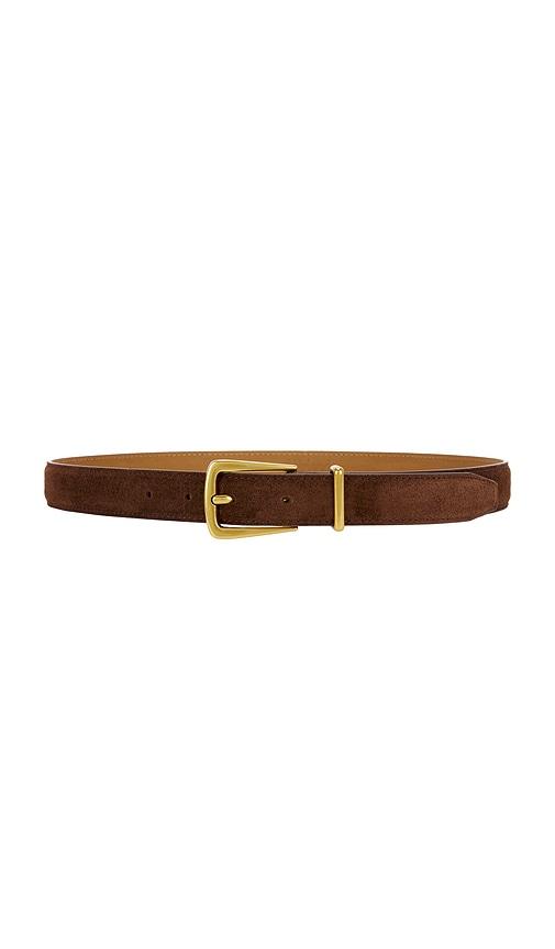 lovers and friends western belt in brown.