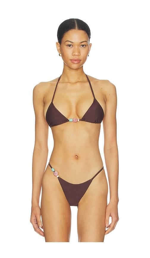 lovers and friends wylie top in chocolate.