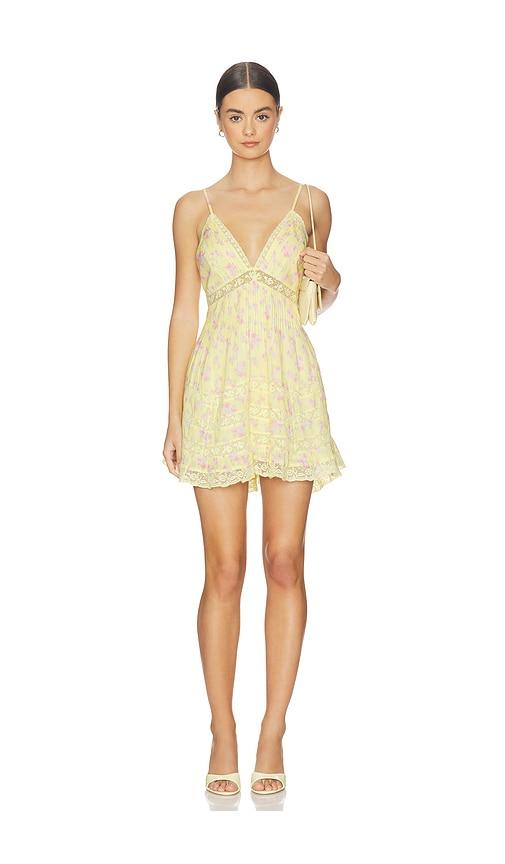 loveshackfancy alonna dress in lemon.
