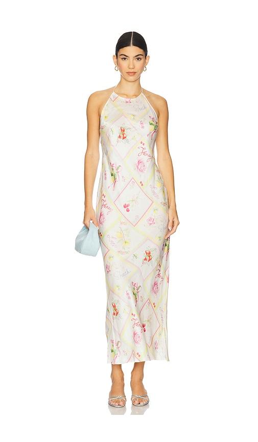 loveshackfancy brynthe dress in ivory.