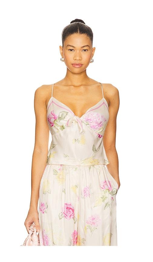 loveshackfancy emeraine top in ivory.