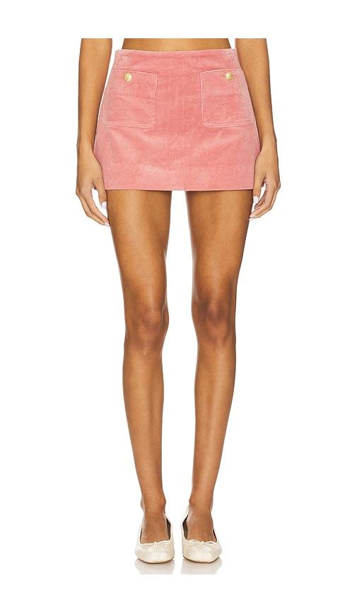 loveshackfancy kida skirt in pink.