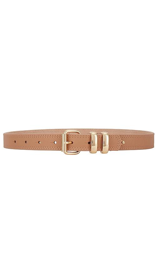 lovestrength classic belt in tan.