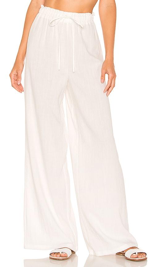 lovewave kaya pants in white.