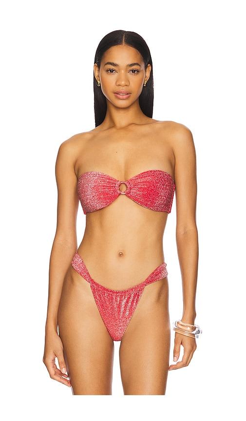 lovewave the britten top in red.
