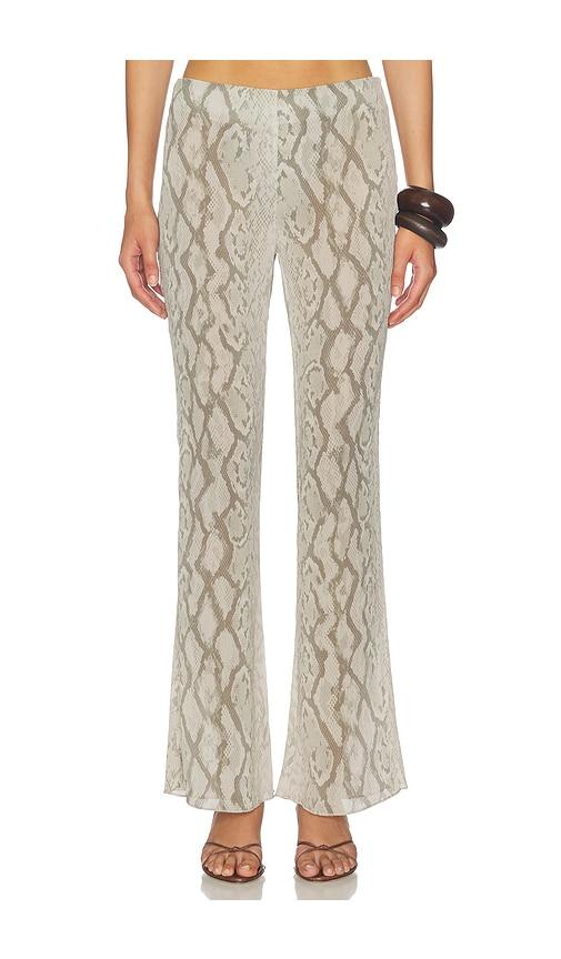 lovewave the chantal pant in beige.
