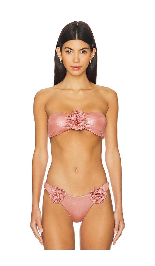 lovewave the hemi top in pink.