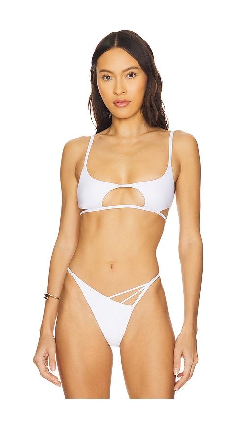 lovewave the roy top in white.