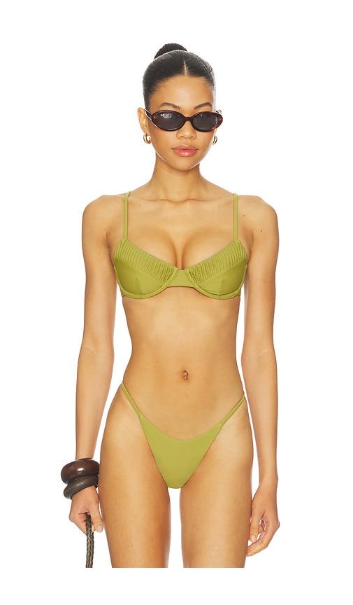 lovewave the tate top in sage.