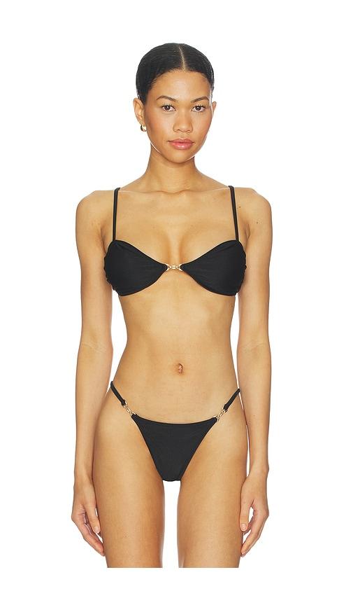 lovewave the viva top in black.