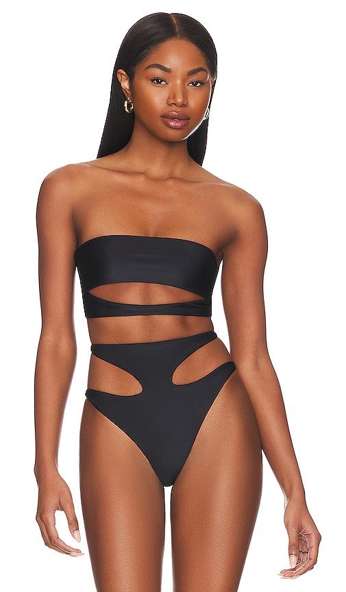 lovewave the zumi top in black.
