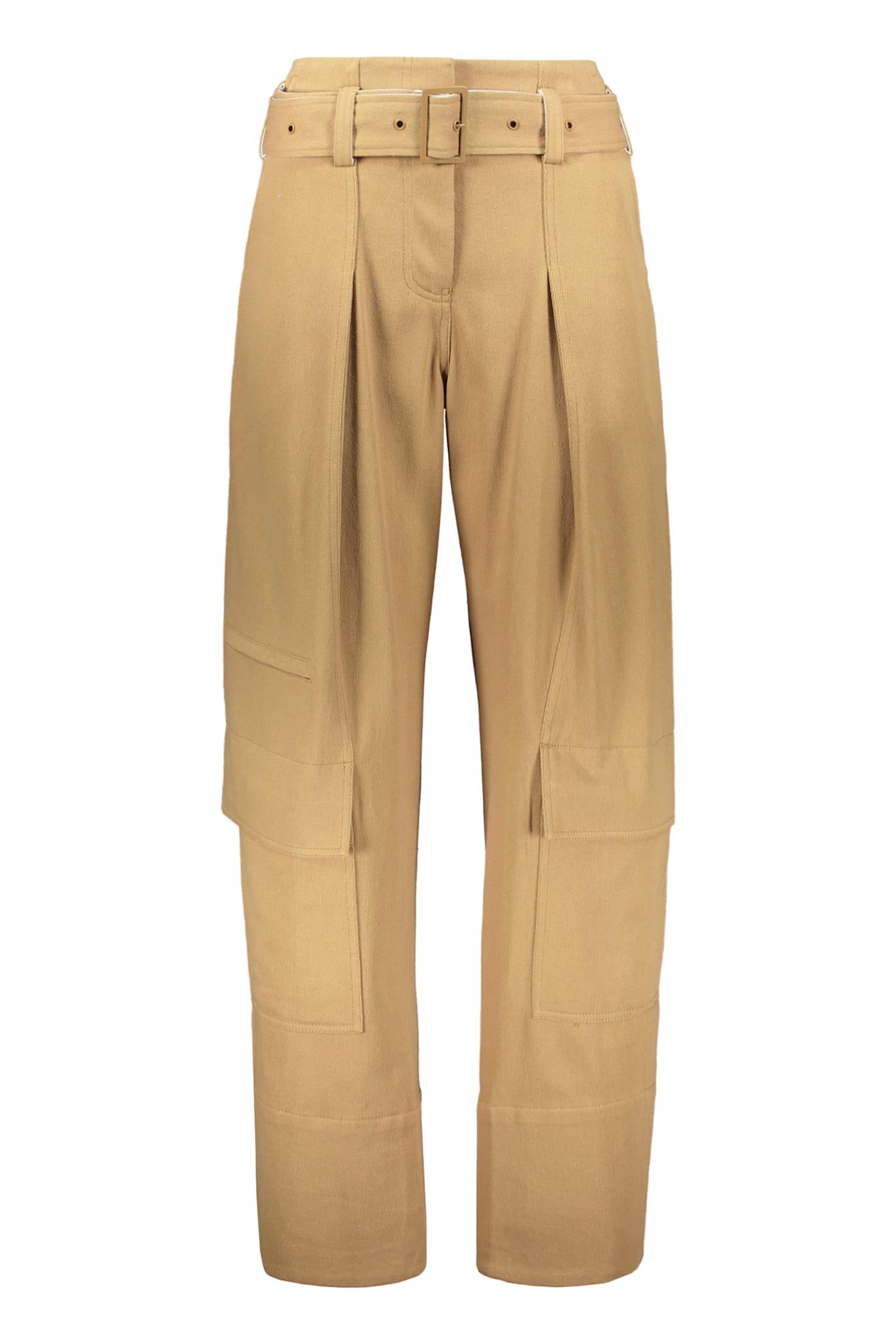 low classic cargo trousers