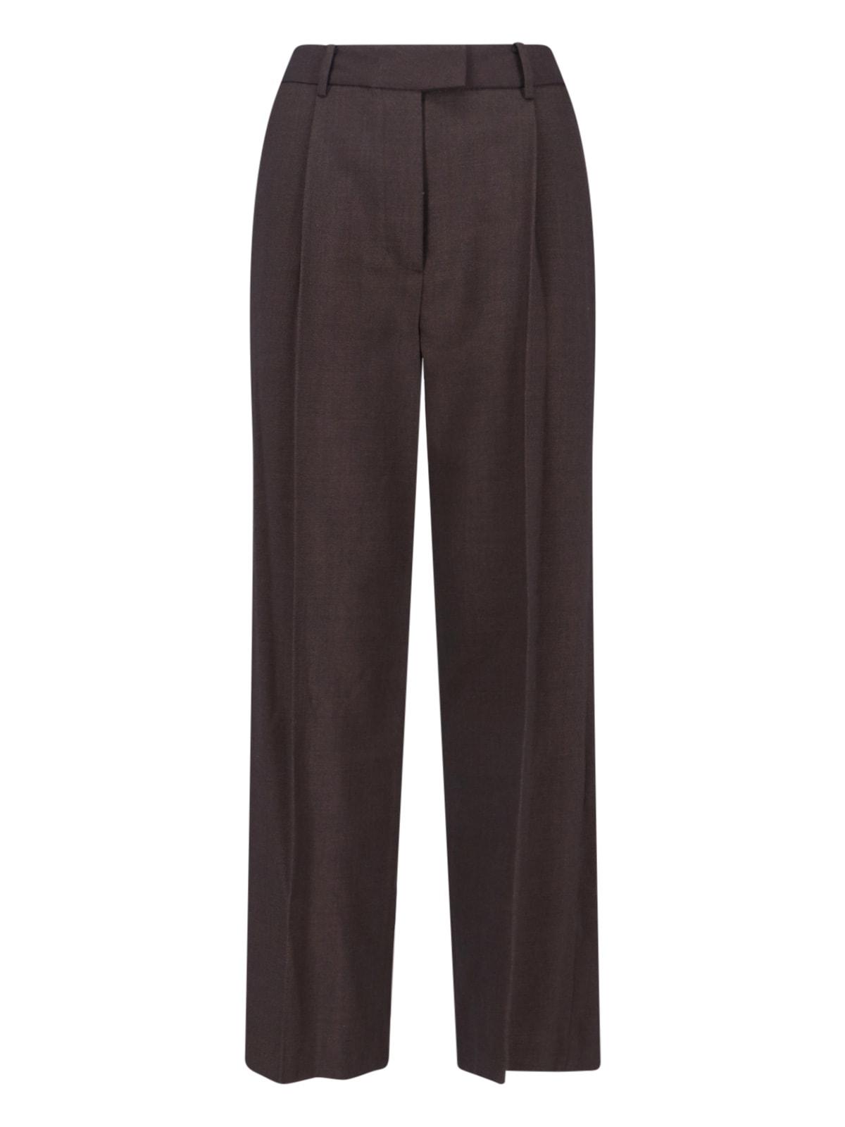 low classic cotton blend pants
