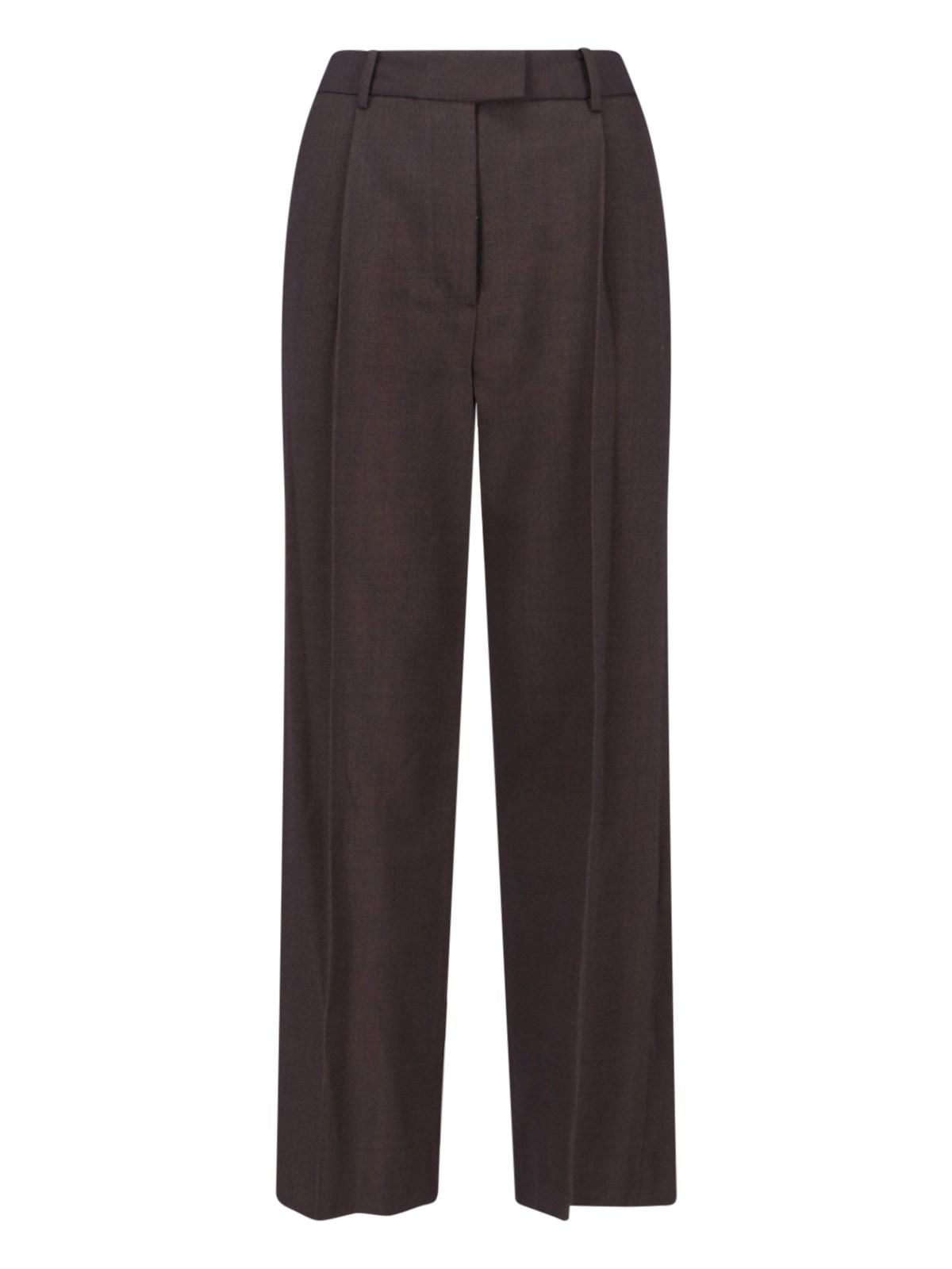 low classic cotton blend pants