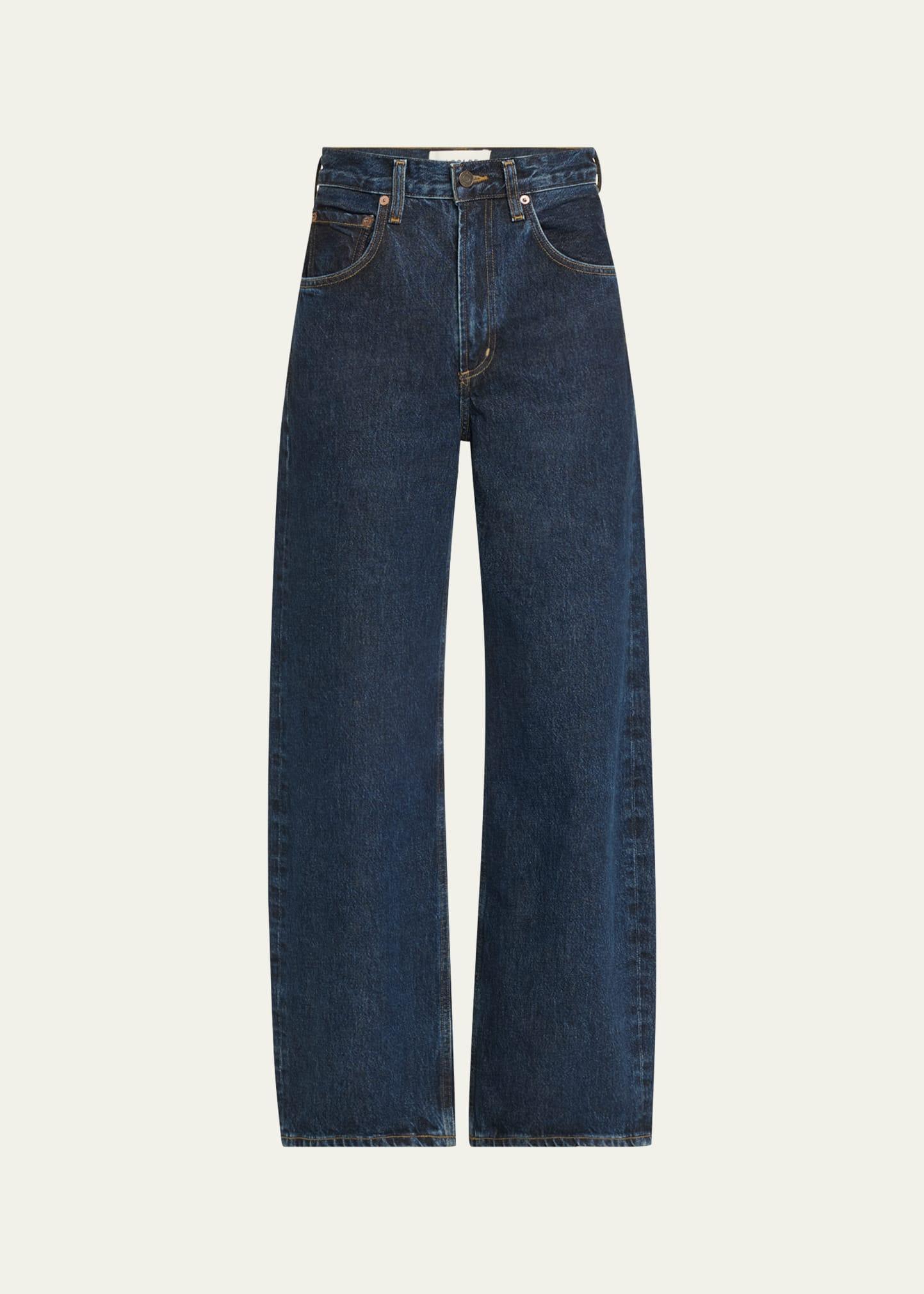 low curve jeans