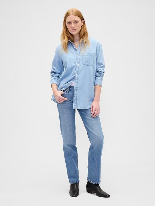 low rise '90s original straight jeans