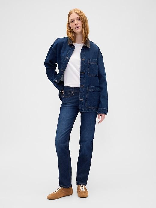 low rise '90s original straight jeans