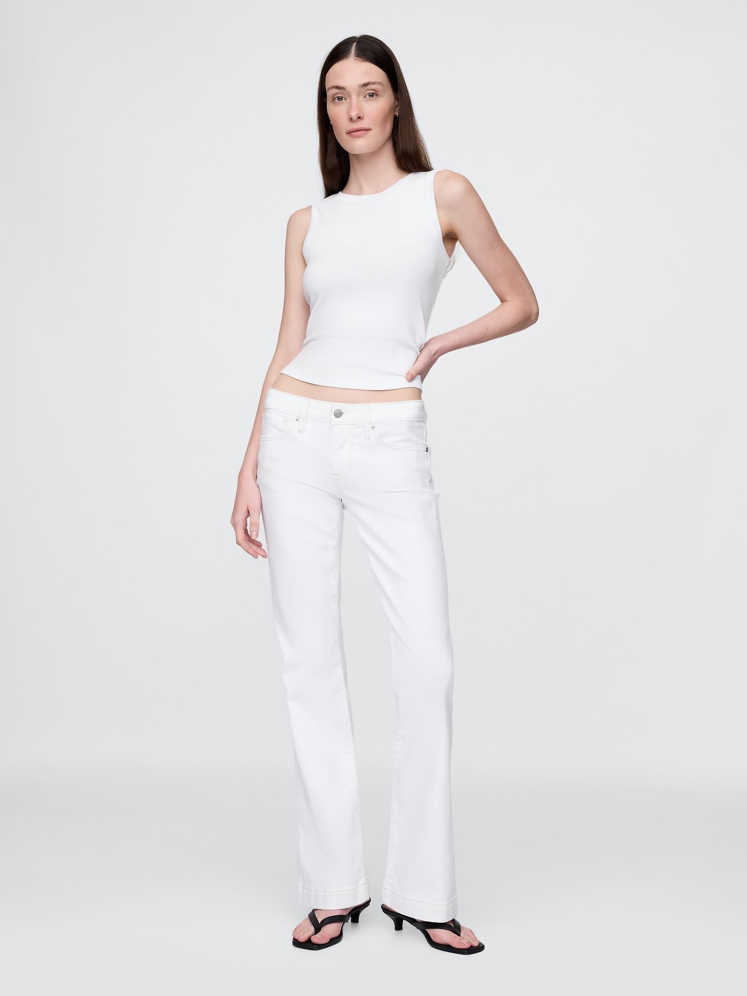 low rise long & lean jeans