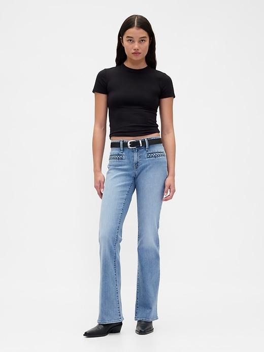 low rise long & lean jeans