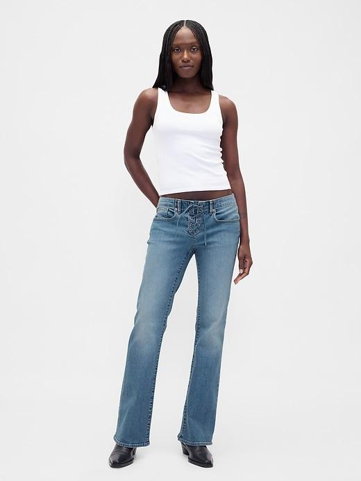 low rise long & lean jeans