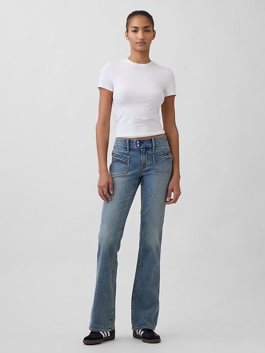 low rise long & lean jeans