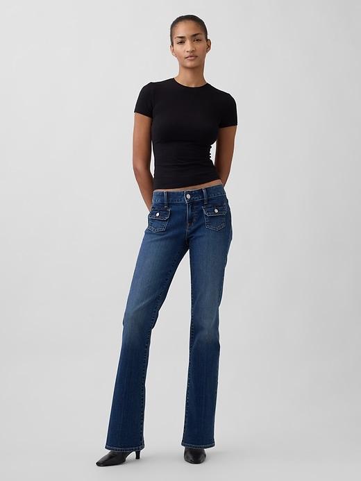 low rise long & lean jeans