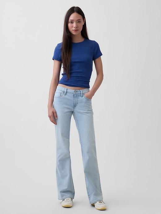 low rise long & lean jeans