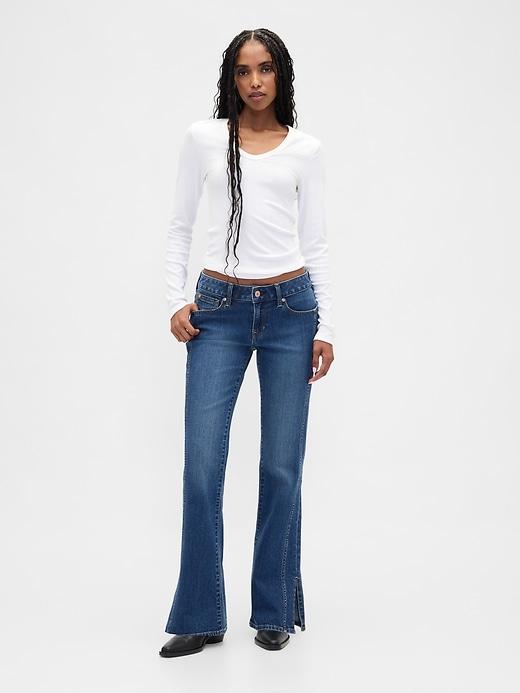 low rise long & lean jeans