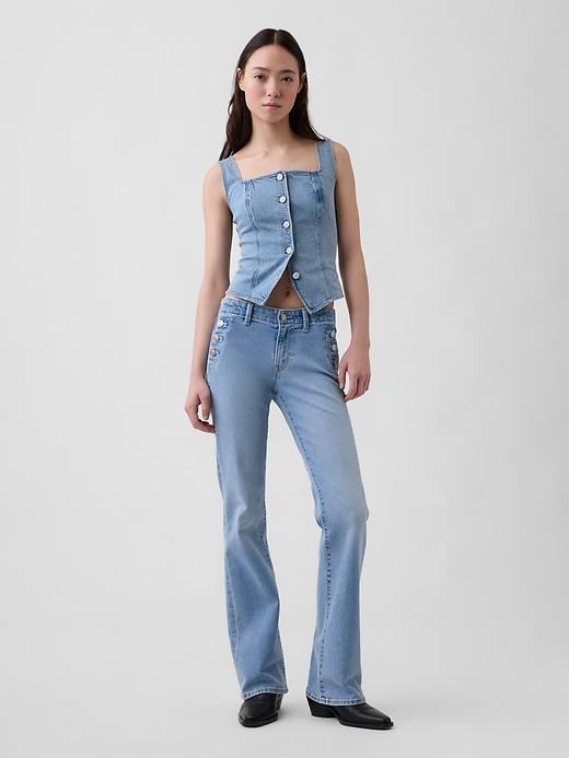 low rise long & lean jeans