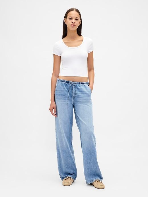 low rise ultrasoft '90s loose jeans